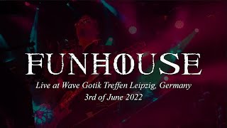 FUNHOUSE BLUE LIGHT Live at Wave Gotik Treffen Leipzig, Germany 2022v1