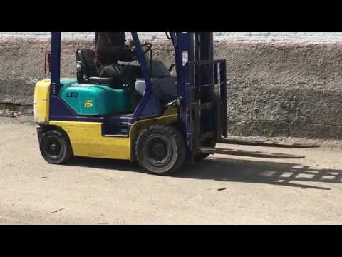 Погрузчик вилочный б/у бензин Komatsu FG15 Погрузчик вилочный б/у бензин Komatsu FG15