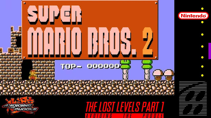 Aris Plays Super Mario Bros.: The Lost Levels NES (Part 1: Worlds 1-7)
