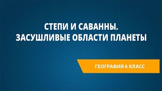 Степи и саванны. Засушливые области планеты