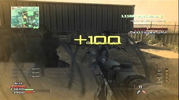 MW3 L118A Quad /killfeed on Dome