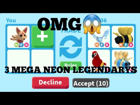 How I Traded From Common To Legendary Giveaway Adopt Me Roblox Youtube - freetoedit one color trading challenge neon legendaries with blue and black adoptme roblox in 2020 roblox super happy face pet adoption party