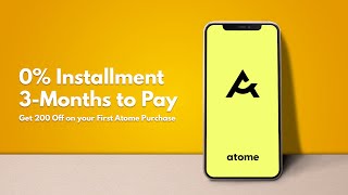 How to Setup and Pay Using Atome's 0% Interest Buy Now, Pay Later Option | Watch Republic Shop screenshot 1