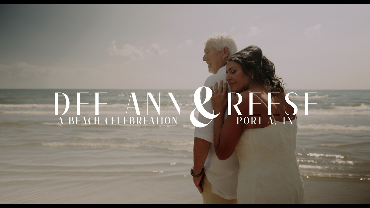 Dee Ann & Reese | Port A, Tx | Intimate, Beach Wedding