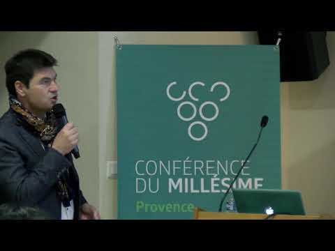 2016 Provence Conference Du Millesime - Gilles Masson