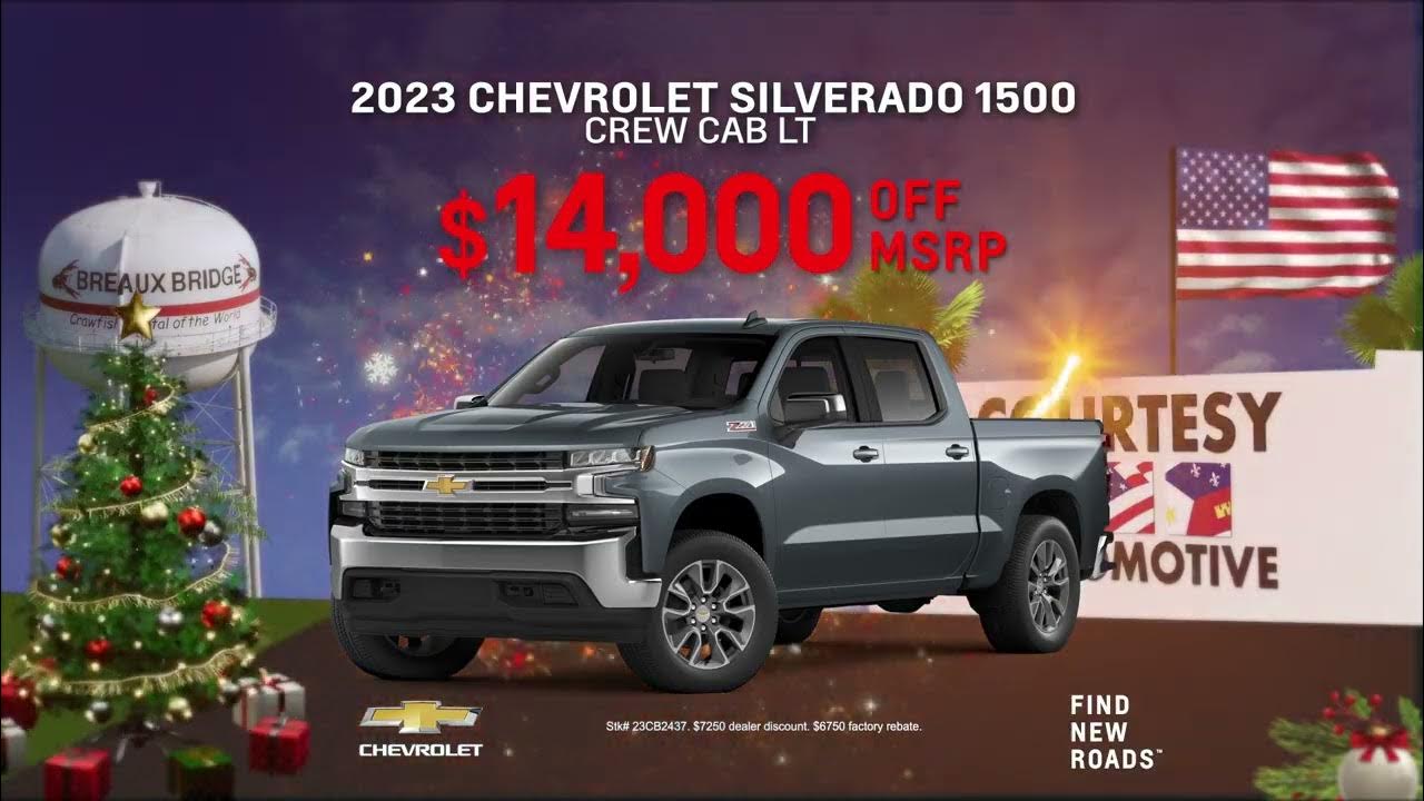December Savings at Courtesy Chevy Buick GMC in Breaux Bridge! - YouTube