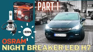 OSRAM H1 LED Night Breaker Opel Astra K mit Zulassung - Online-Shop