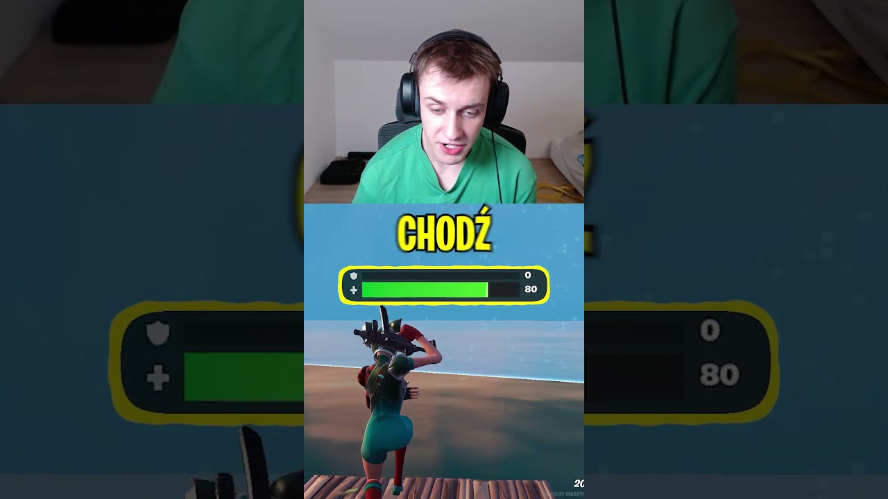 Wbijesz 67 HP w Fortnite = 1000 V-Dolców! #shorts