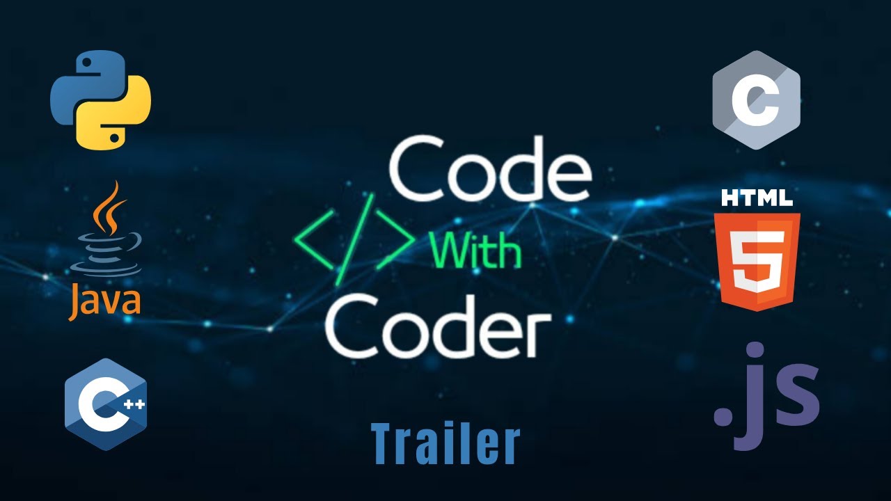 Code With Coder Trailer | Coding Channel | Programming Channel - YouTube
