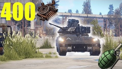 Как взорвать танк в соло гранатами в расте 2021