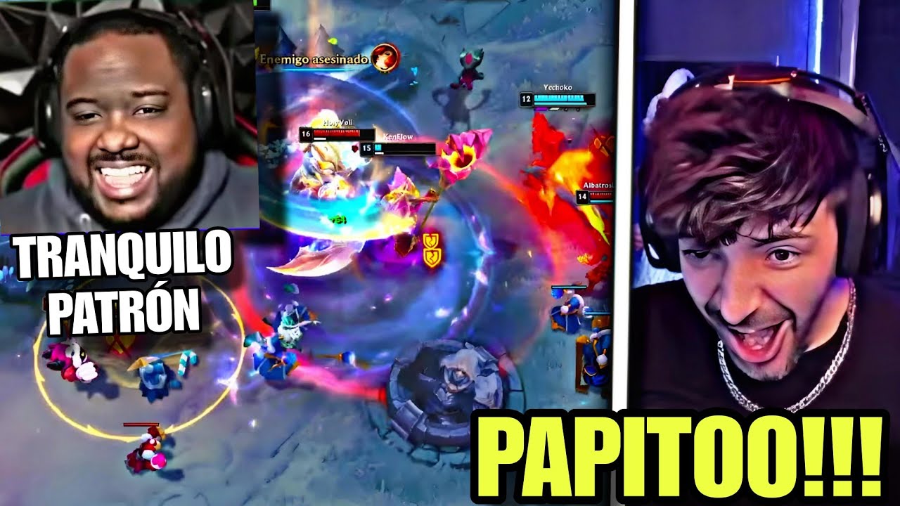 PAPITO JURA QUE LOL ES SU MEJOR JUEGO 😎 NEXXUZ Y KENFLOW CONFIAN Y ESTE ES EL RESULTADO 😂