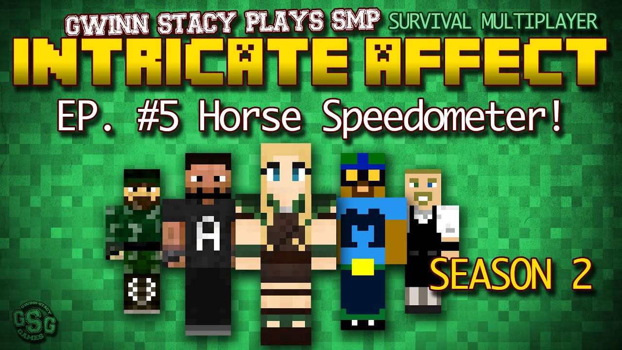 "Horse Speedometer" Minecraft SMP Intricate Affect 2.0 Ep. 5 YouTube