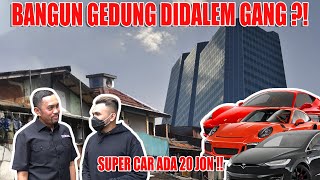 KELEWAT TAJIR, AHMAD SAHRONI BANGUN GEDUNG DALEM GANG BUAT PARKIRAN SUPER CAR JON‼️