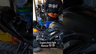 r15 engine check light remove in moto garage bareilly Best service in bareilly for super bikes 💖