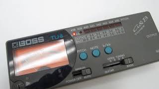 BOSS TU-8 G&B tuner screenshot 5