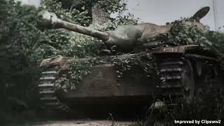 WORLD WAR II - Battle of Normandy [Real Footage in Colour]