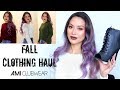 AMIClubwear Fall Clothing Haul &amp; Try On | Affordable Clothing Haul