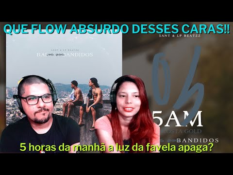 Roqueiros reagindo a RAP – Sant & LP Beatzz — 5AM pt. Costa Gold [Primeira Reação Vida Sem Trilhos]