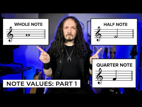 Note Values: Whole, Half & Quarter Notes