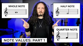 Note Values: Whole, Half & Quarter Notes