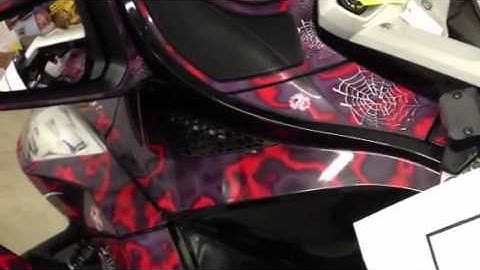 WrapMySpyder.com Can-am Spyder Dash Skinz Installation Tutorial
