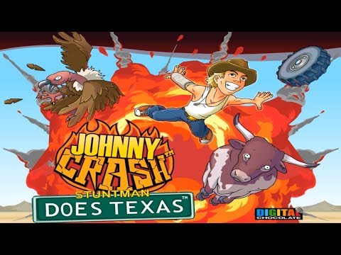 Johnny Crash Stuntman Does Texas PC ИГРА ПОЛНОЕ ПРОХОЖДЕНИЕ! (Digital Chocolate 2008 год)