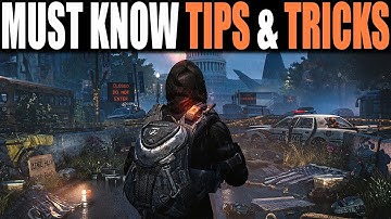 The Division 2 NEW PLAYER TIPS & MUST KNOW THINGS | BEST BUILD, GET BETTER LOOT & MORE!