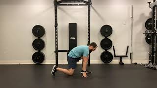 Reverse Lunge to Hamstring Stretch