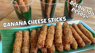 BANANA CHEESE STICKS | Pang Negosyo Recipe