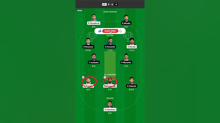 KFL vs JK Dream11 Prediction Today Match | kandy falcons vs Jaffna Kings LPL 2024 | Fantasy Cricball
