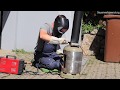 DIY Gartenofen | Holzofen aus Gasflasche bauen