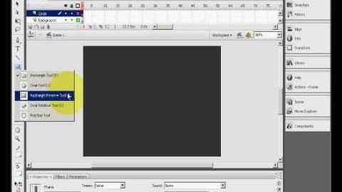 Adobe Flash Tutorial - Shape Tween