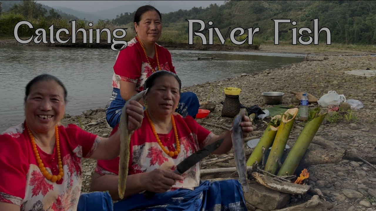 Naga Fish Unique Naga Bamboo Fish Cooking and Giveaway Winner Announcement - YouTube