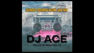 SLOW JAM MIX 2024 | PEACE OF MIND VOL 76 | SUNDAY SOUNDS | DJ Ace ♠️