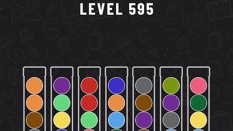 Ball Sort Puzzle Level 595 #ballsortpuzzle #ballsortpuzzlegameplay #puzzlegame #mobilegames