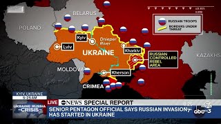 ⁣Russia's Putin announces military operation in Ukraine