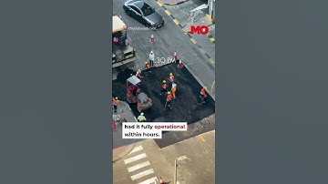 Dubai’s Road Repair Speed Stuns Indian Man| Mo of Everything