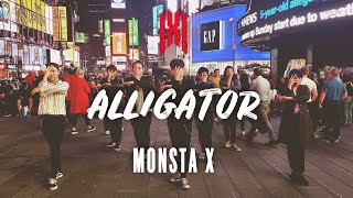 [KPOP IN PUBLIC CHALLENGE NYC | 4K]  MONSTA X (몬스타엑스) - 'Alligator' Dance Cover By CLEAR x RPH