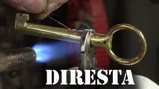 ✔ DiResta Brass Key for Pad Lock