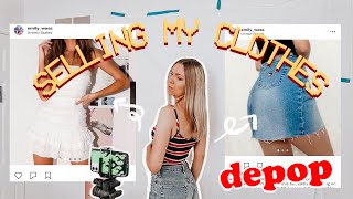 HOW I SELL CLOTHES ON DEPOP (&amp; make $$$ from thrifting)