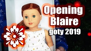 Opening Blaire Wilson American Girl