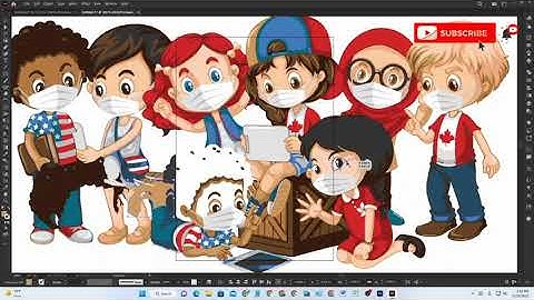 How to Convert JPG image to a vector in Illustrator HD video #tutorial #bangla #bd #how