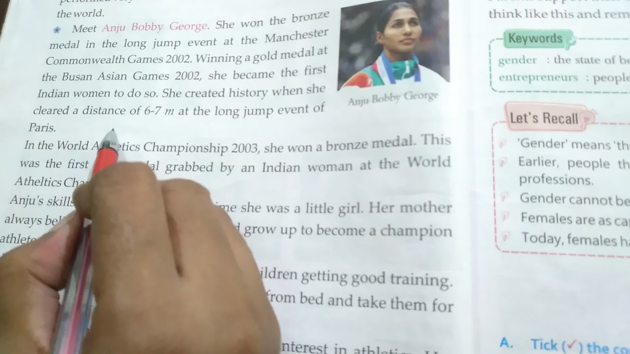 Chapter-4 'GENDER EQUALITY RELATED TO WORK AND PLAY' (Part-2) for Class 3 to 5 by Monika Srivastav