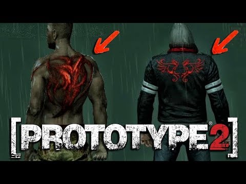 Видео: PROTOTYPE 2 - ЧТО У МЕРСЕРА И ДЖЕЙМСА НА СПИНЕ? / ЧТО ЭТО ЗА УЗОРЫ?