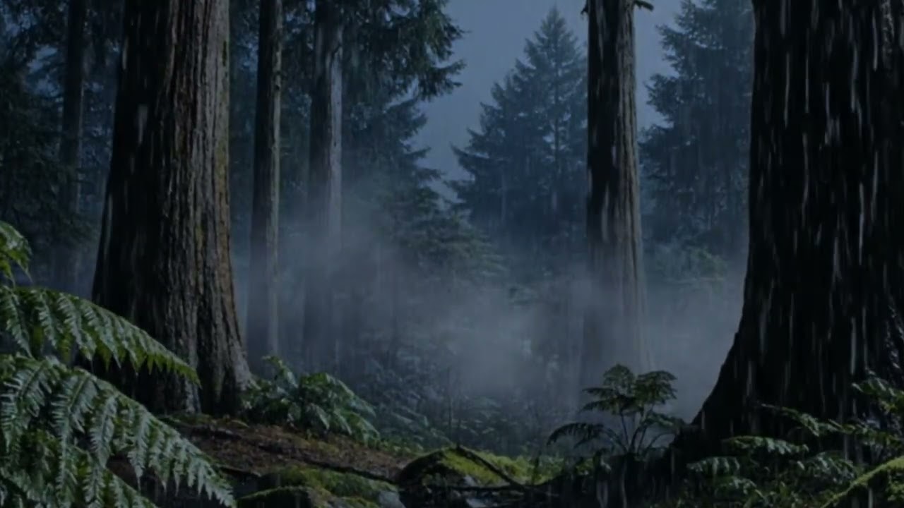 Rain Sounds For Sleeping – Night Forest Rain & Soft Piano for Insomnia