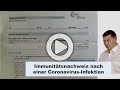 Coronavirus - Immunität nach einer Infektion - Coronavirus-Antikörpertest und zelluläre Immunität