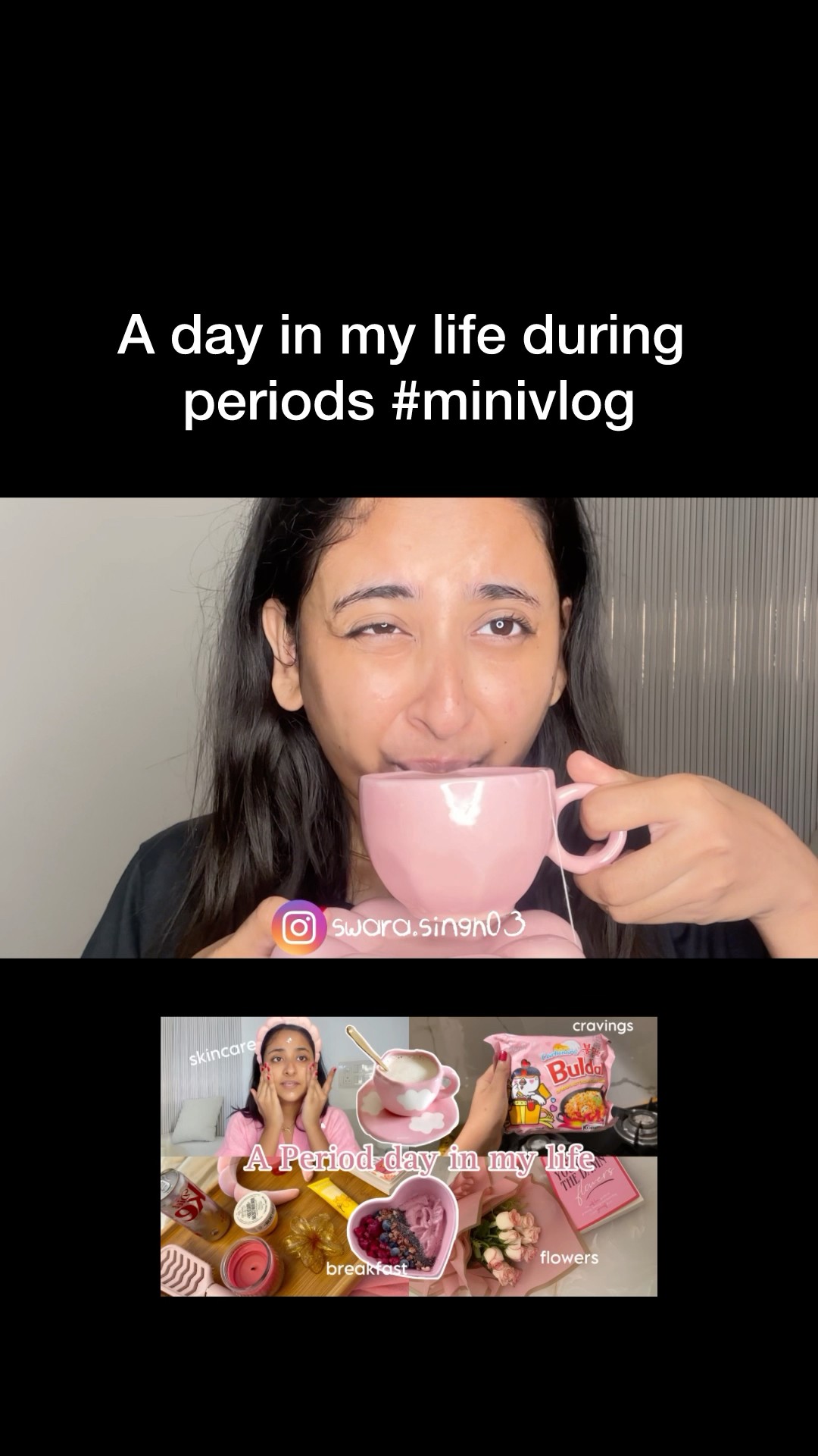 A day in my life during periods #minivlog #ytshorts #shorts