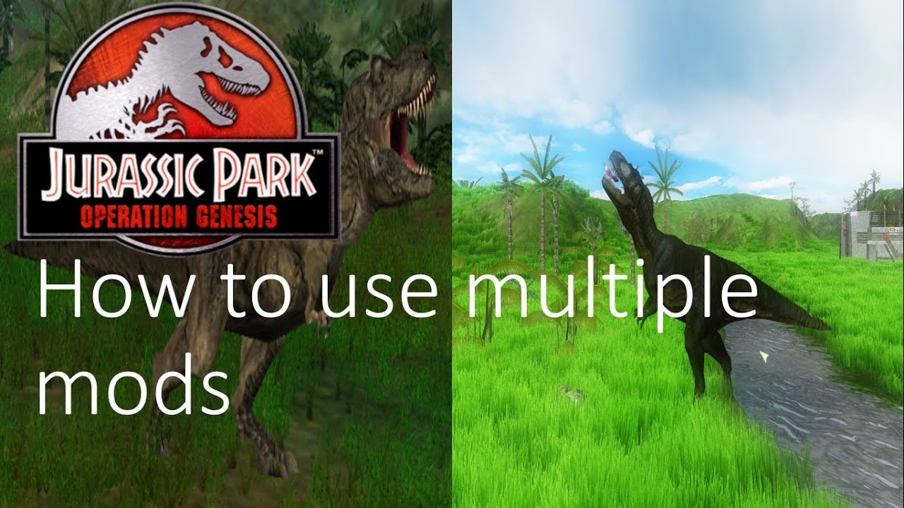 How to use multiple mods in JPOG - YouTube