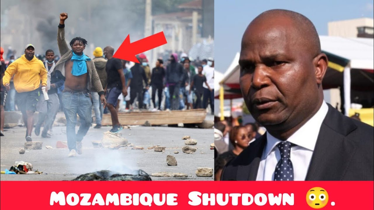 Mozambique in a sorrowful state completely shut down youtube