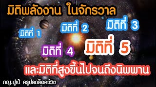 มิติพลังงาน ในจักรวาล